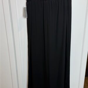 Alex Evenings Black Wide Leg Pants